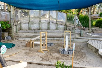 Rangitoto sandpit